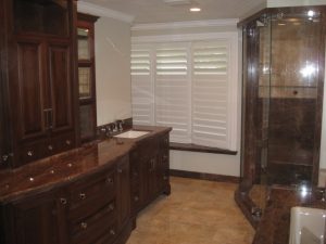 Bathroom Remodel Custom Stone Wrapped Bathroom