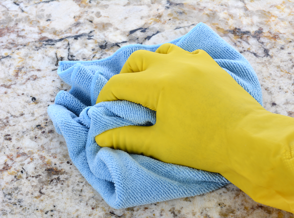 Remove Granite Counter Stains