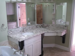 Utah Elegant Bathroom Vanity Countertops